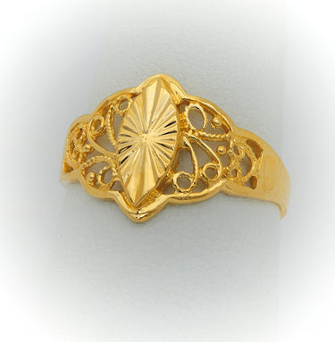 10K Non Stone Gold Ring Anillo sin Piedra de Oro 10k - Acosta´s jewelry